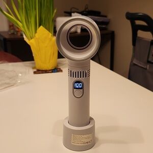 🌈 Cool Anywhere Comfort — Bladeless Rechargeable Fan | 5 for $30 Deal!